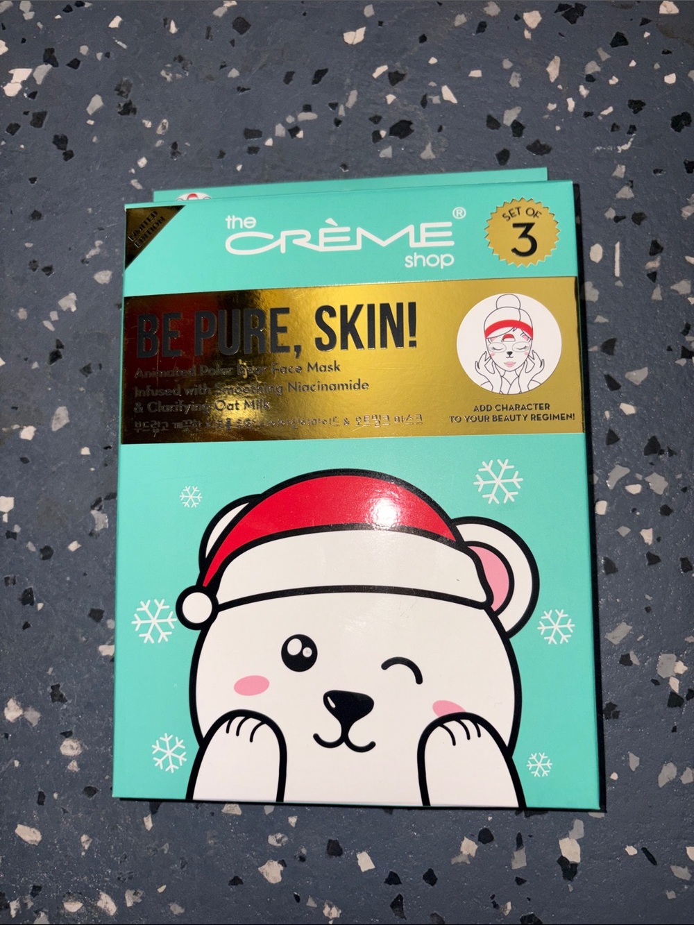 Be Pure, Skin! Hydrating Face Mask - Turquoise